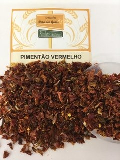 PIMENTÃO VERMELHO DESIDRATADO - 100g