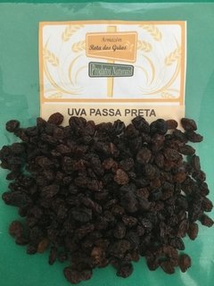UVA PASSA PRETA - 100g