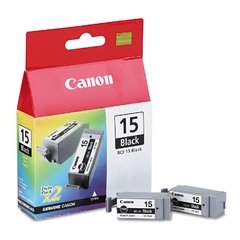 Cartucho de tinta inkjet original Canon 15 negro - BCI-15