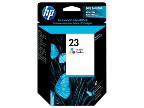 Cartucho de tinta inkjet original HP 23 - C1823D
