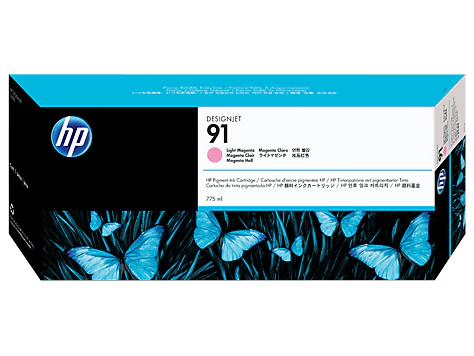 Cartucho de tinta inkjet original HP 91 - C9471A