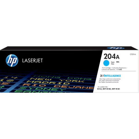 Cartucho de toner original HP 204A - CF511A