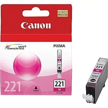 Cartucho de tinta inkjet original Canon 221 - CLI-221M
