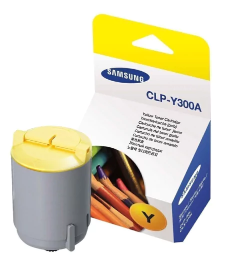 Cartucho de toner original Samsung CLP-Y300A