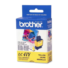 Cartucho de tinta inkjet original Brother LC41Y