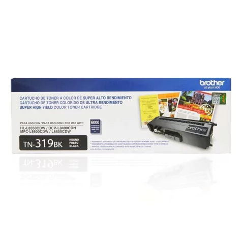Cartucho de toner original Brother TN-319BK