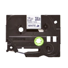 Cinta para rotular original Brother TZE-FA3 (azul sobre fondo blanco) 12mm - tienda online