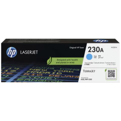 Cartucho de toner original HP 230A cian - W2301A - Delivery Cartuchos ¡Cartuchos, toners, cintas  y tintas para impresoras, la fiesta del color y la impresión!