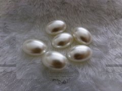 Meia Perola Oval 13x18 ( 10 unid ) - comprar online