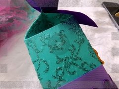 Imagem do Organza decorada com gliter (50cm x 0,70cm)
