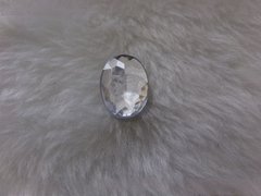 Chaton oval brilhante 18x25mm (10un) - Leve Mais Luxo