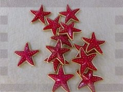 Estrela colorida 3,5cm (2 unidade) - comprar online