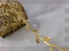 Fita folhas douradas (metro) - comprar online