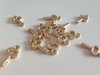Pingente dourado chave 9 x17mm