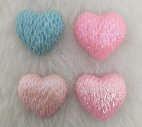 Coração tricotado (un)
