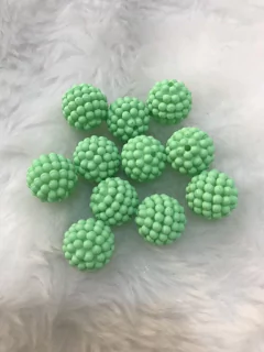 Perola craquelada leitosa 14mm (25 unidades) - comprar online