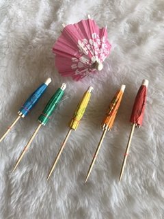 Palito de drink sombrinha (6un) - comprar online