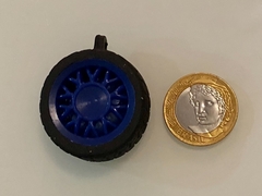 Mini roda com pneu de borracha (un) - Leve Mais Luxo