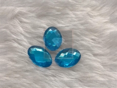 Chaton oval brilhante 13x18mm