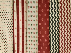 Lonitas de Natal tons vermelho (24x31cm)