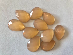 Chaton gota fundo leitoso 13x18mm - Leve Mais Luxo