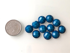 Chaton redondo Azul mesclado 10mm - comprar online