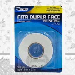Fita dupla face de espuma