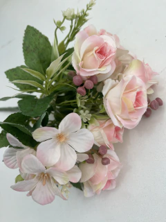 Flor artificial F-4104 Rosa claro - comprar online