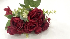 Flor artificial Vermelha F-4100 na internet