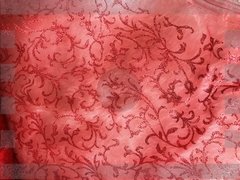 Organza decorada com gliter (50cm x 0,70cm)