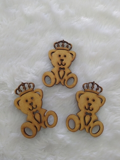 urso em mdf