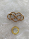 coração com infinito em mdf