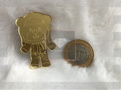 Acrílico Espelhado Urso Baloeiro (5 un de 5cm)