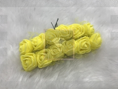 Imagem do Mine flor de EVA com cabinho e tule 12un