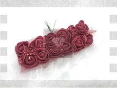 Mine flor de EVA com cabinho e tule 12un na internet