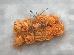 Mine flor de EVA com cabinho e tule 12un - loja online
