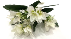 Flor artificial AFG- 0106 Branca - comprar online