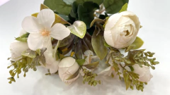 Flor artificial F-4108 marfim na internet