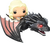 FUNKO POP DAENERYS & DROGON - GAME OF THRONES