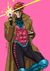 ILUSTRACION GAMBIT POR RICHARD ORTIZ