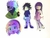 STICKERS HOLOGRAFICOS NARUTO POR KAICHAN ART