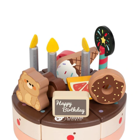 TORTA DE CUMPLEAÑOS DE CHOCOLATE - Classic World