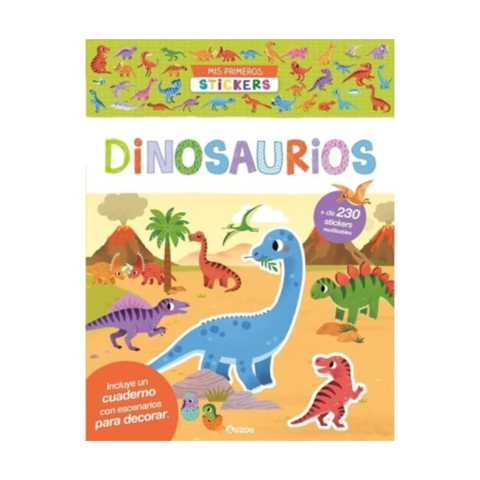DINOSAURIOS con stickers - comprar online