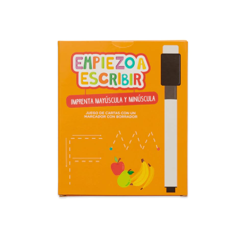 EMPIEZO A ESCRIBIR IMPRENTA - cartas con marcador