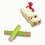KIT SOPLO Y GOLPEO Silbato Tren | Claves - instrumentos para manos peques
