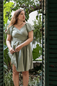 Vestido Universo Verde - Patadita de Mula