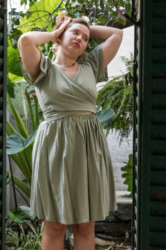 Vestido Universo Verde - tienda online