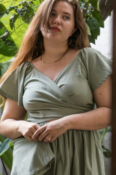 Vestido Universo Verde - Patadita de Mula