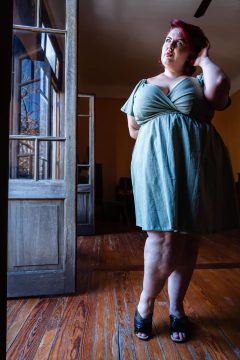 Vestido Universo Verde - Patadita de Mula