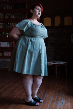 Vestido Universo Verde - Patadita de Mula